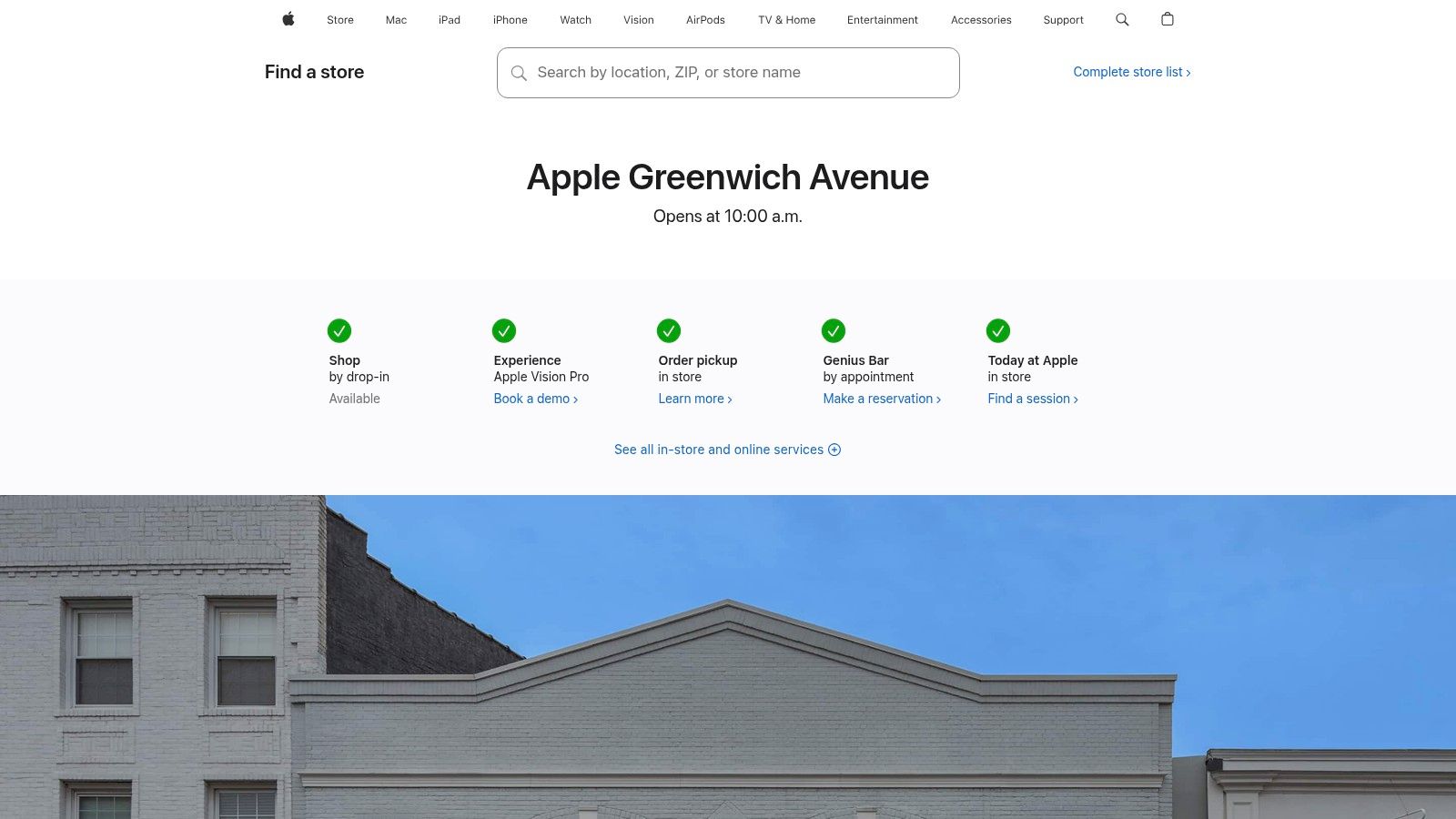 Apple Greenwich Avenue (Greenwich)