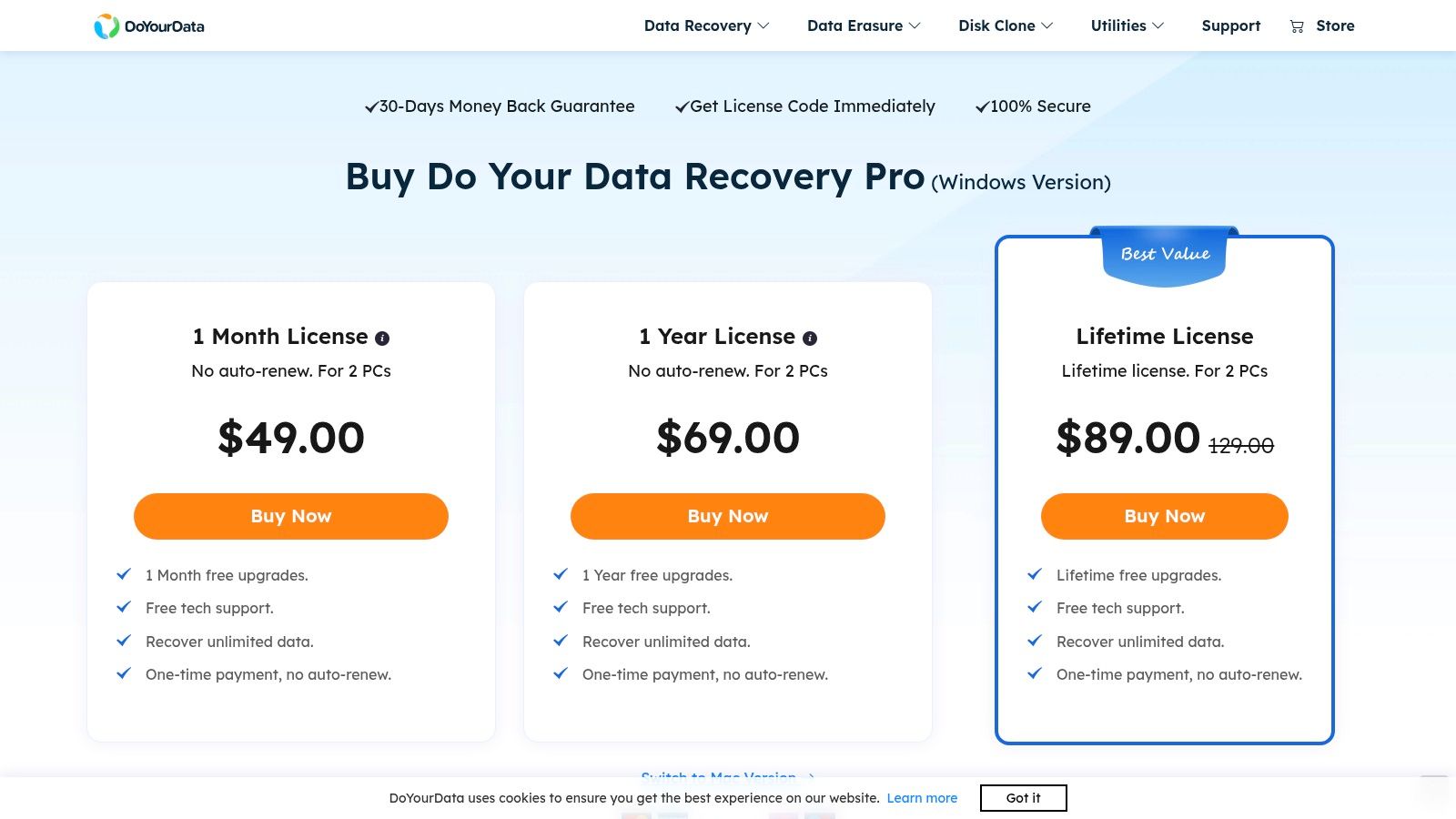 Do Your Data Recovery (Windows)