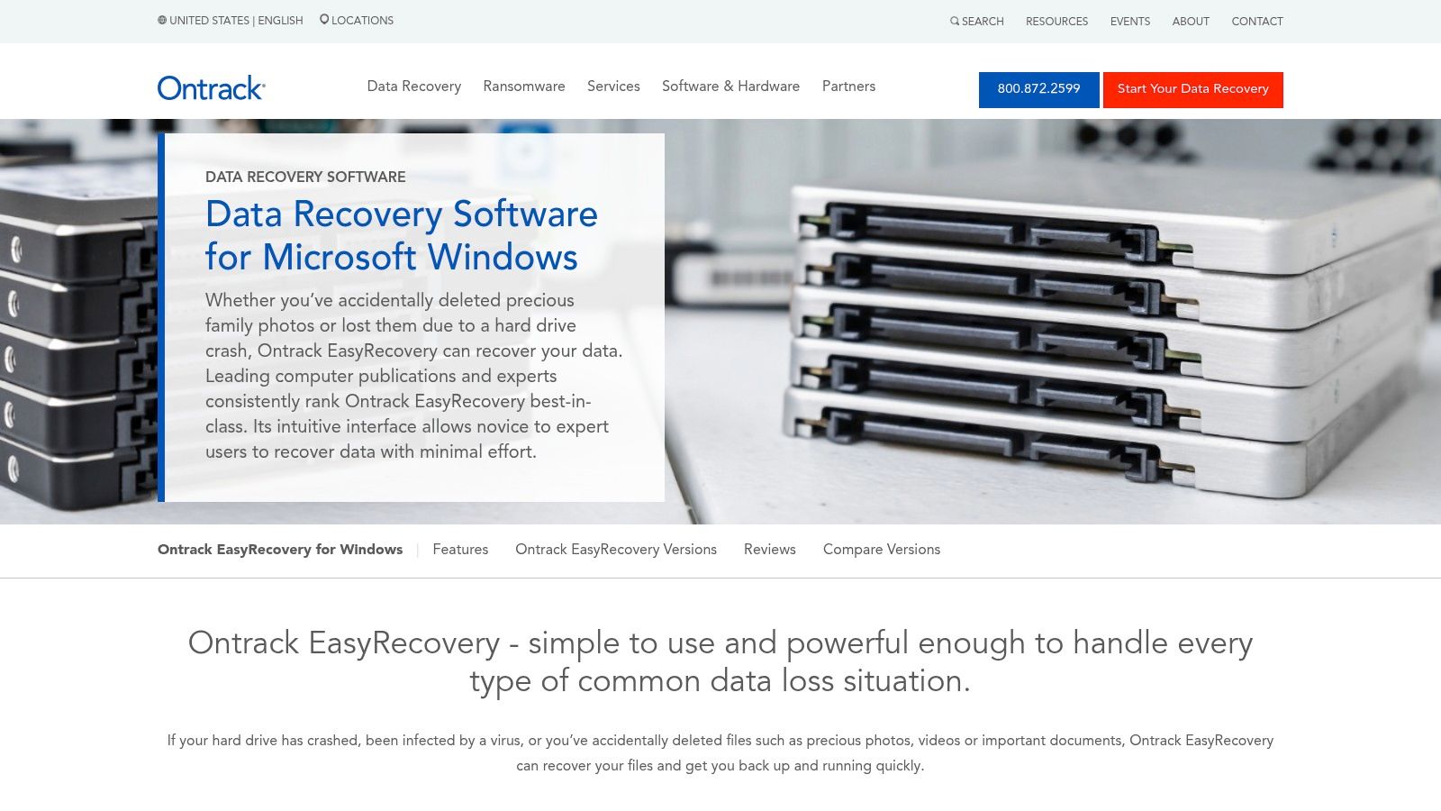 Ontrack EasyRecovery for Windows